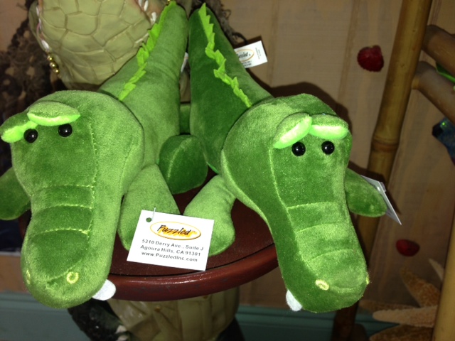 plush toy alligator